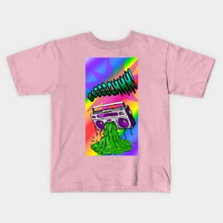 Radio Vomit (RAINBOW) Kids T-Shirt